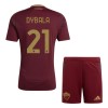 Officiële Voetbalshirt + Korte Broek AS Roma Dybala 21 Thuis 2024-25 - Kids